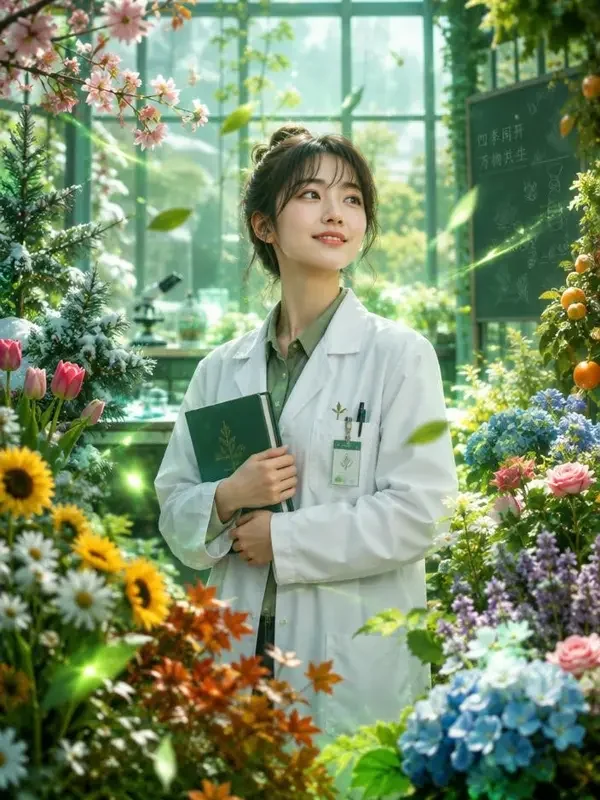 句芒的温室农场 - 短剧封面 句芒的温室农场封面