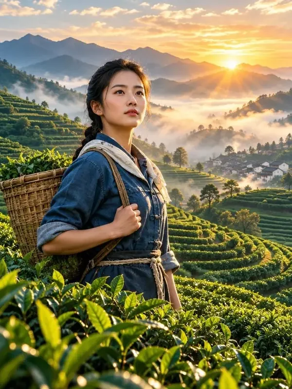 菜农女儿的绿色帝国封面背景